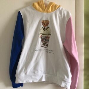 Ralph lLauren Bear hoodie sz Xlg EUC